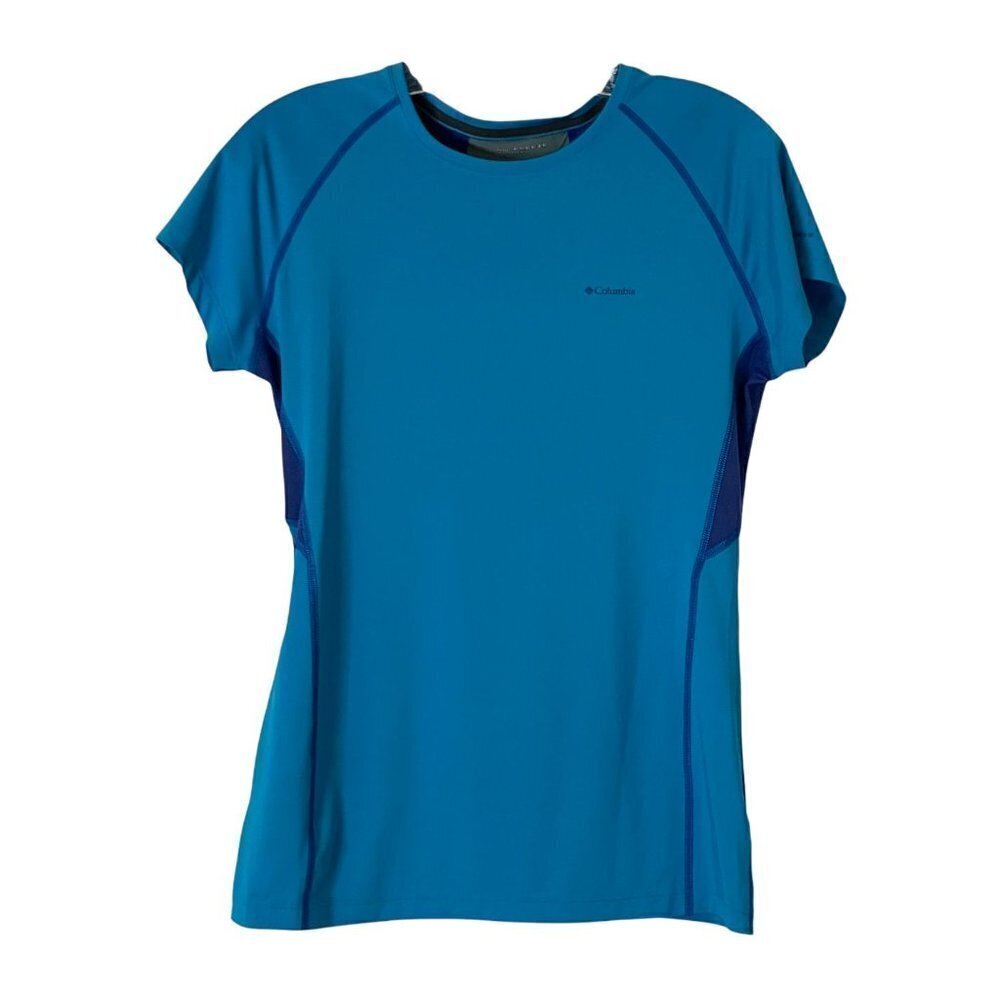🌺 Columbia Omni-Freeze Ice Mesh Paneled Tech Shirt Size S